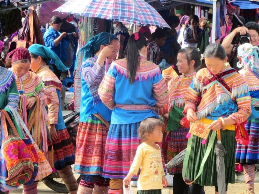 Discover the lively and diverse atmosphere of Bac Ha sunday market
