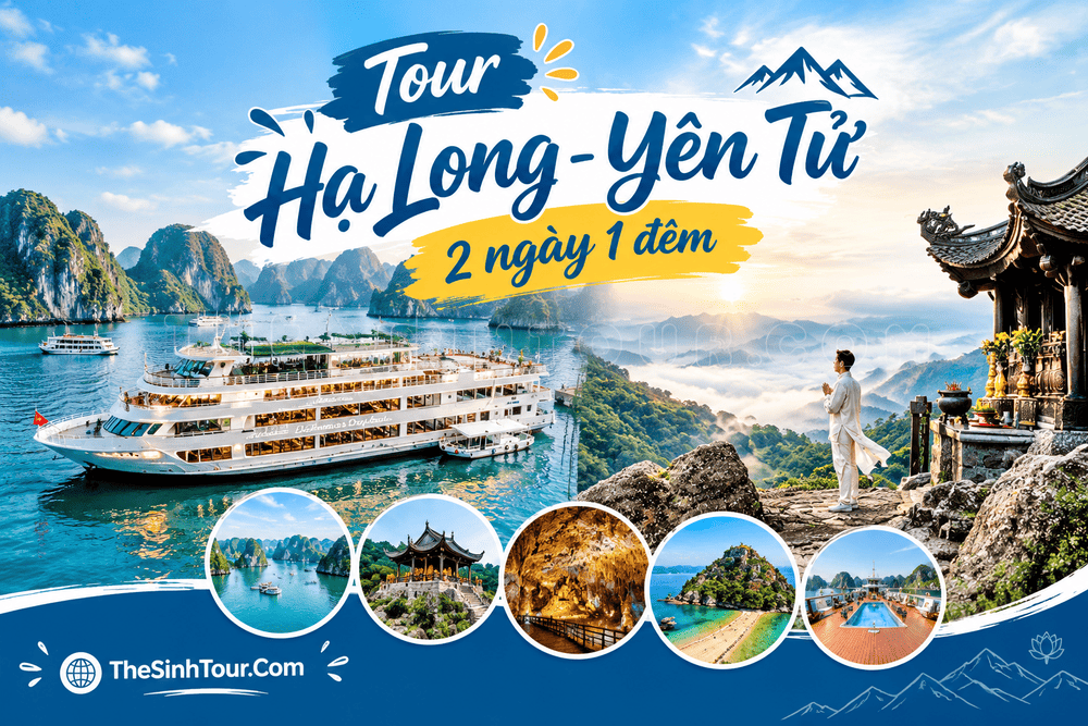 Tour Hạ Long Yên Tử 2 ngày 1 đêm