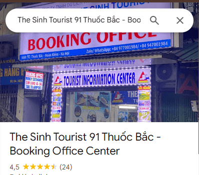 Google maps Thesinhtour.com