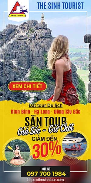 The Sinh tourist săn tour giá sốc giảm đến 30%
