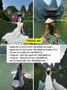 Giá vé Tràng An