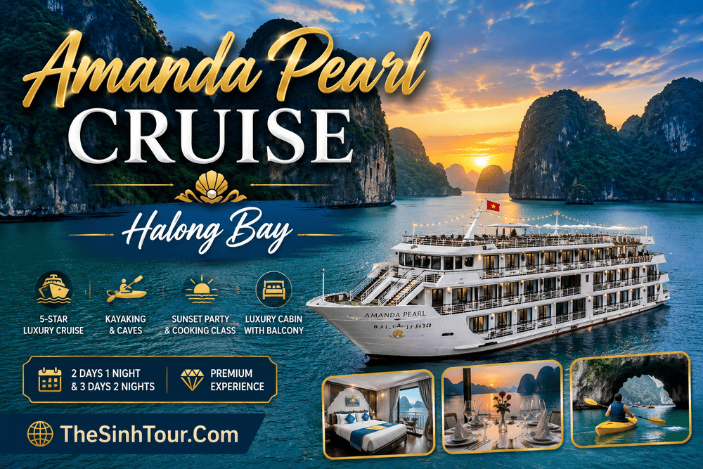 Amanda Pearl Cruise Halong